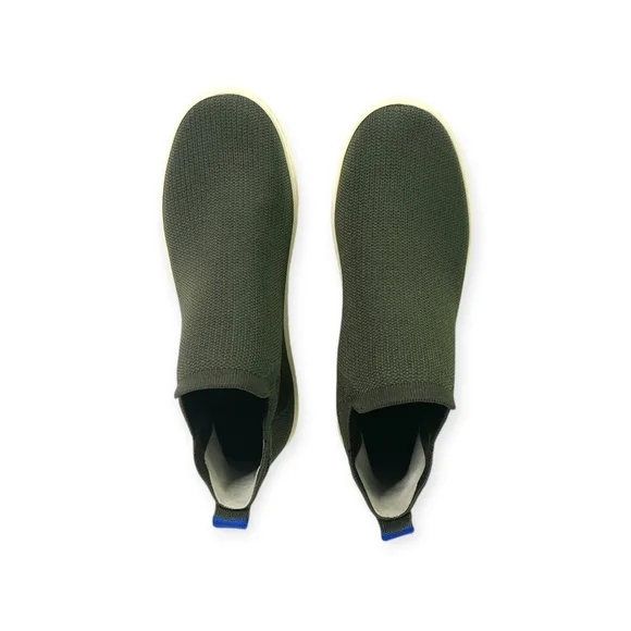 Rothy's the chelsea sneaker moss green size 7.5